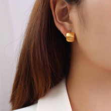 Load image into Gallery viewer, Gold plated  Classy Studs
