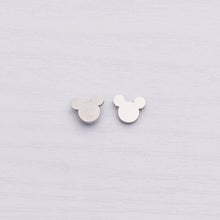 Load image into Gallery viewer, Mickey Shaped Stud Earrings
