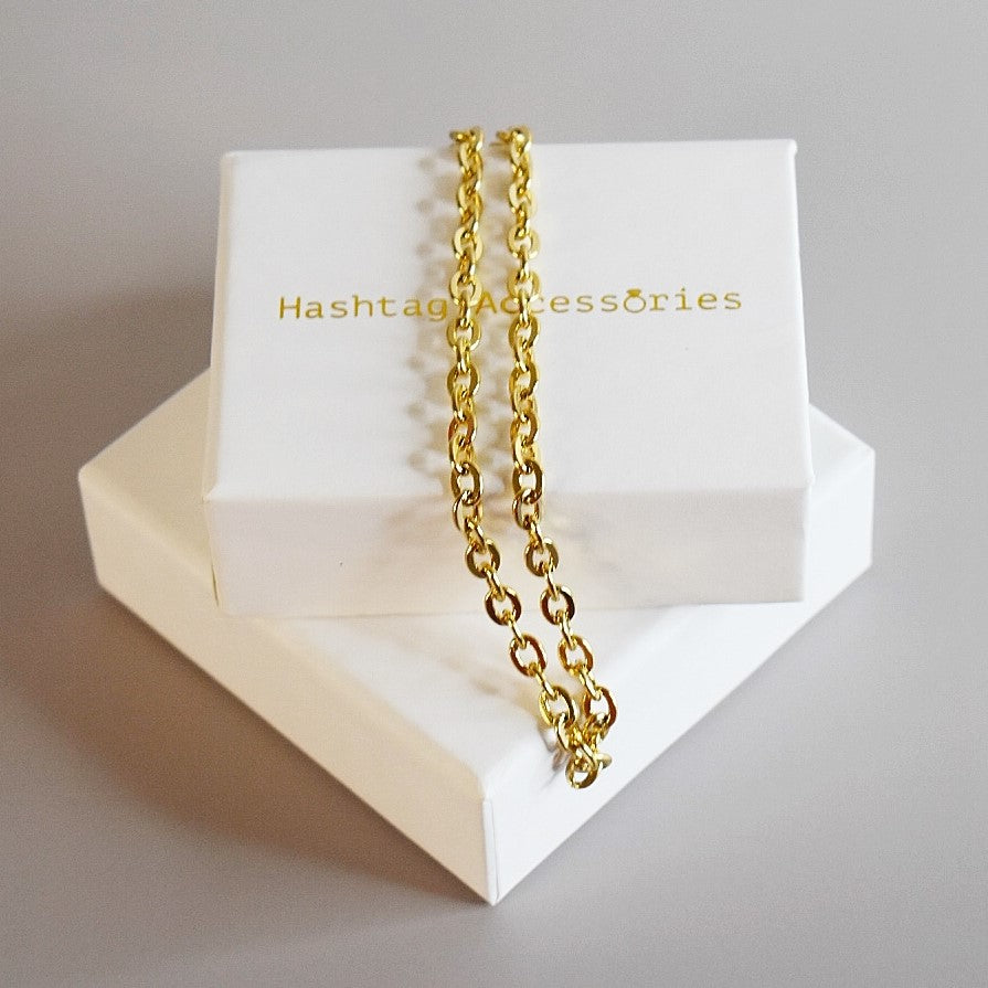 Gold Plated Cuban Link Chain