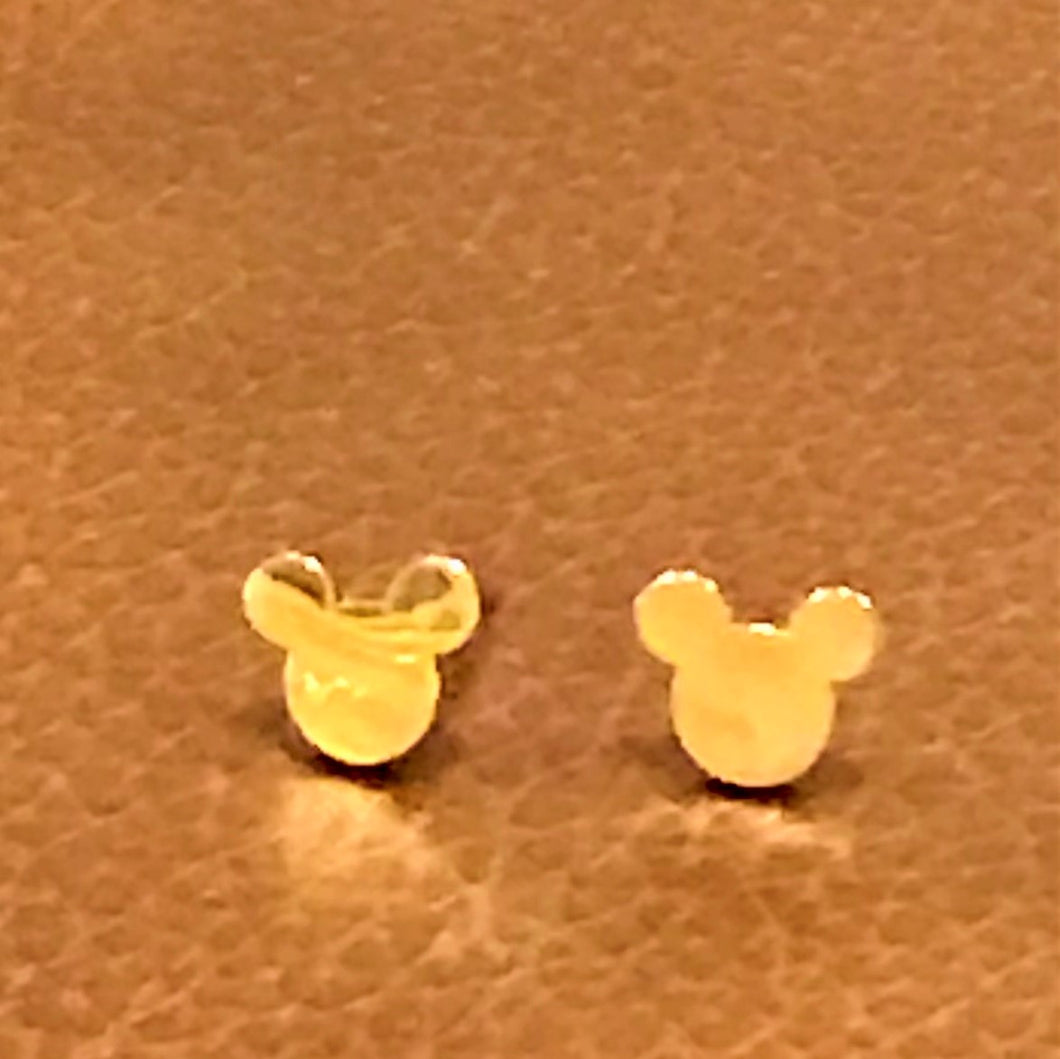 Mickey Shaped Stud Earrings