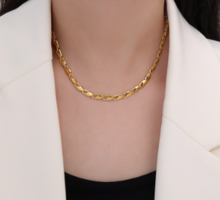 Load image into Gallery viewer, Flat Chain Necklace
