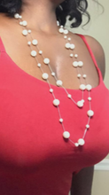 Load image into Gallery viewer, Long Pearl Necklace
